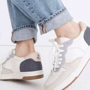 Madewell Court Low-Top Sneakers in Washed Nubuck and Suede Women's  9.5 Men 8